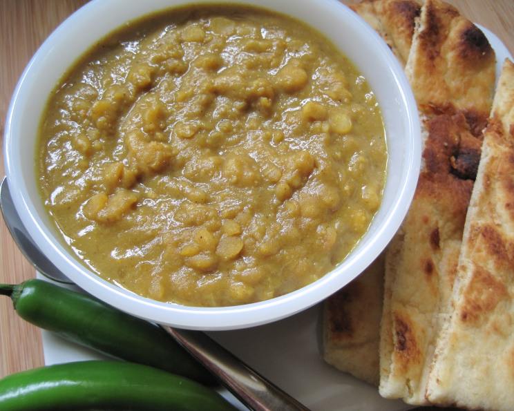 Easy Curried Yellow Dal (Yellow Split Peas) Recipe