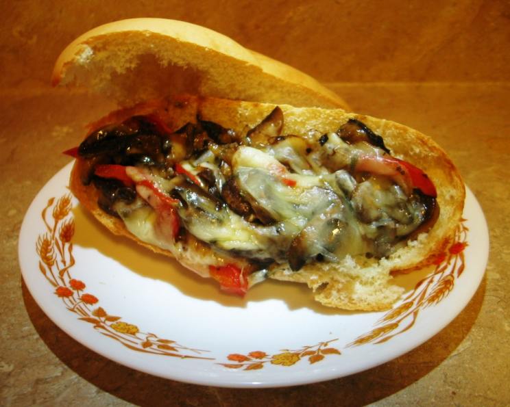 Portobello "philly Cheese Steak" Sandwich Recipe