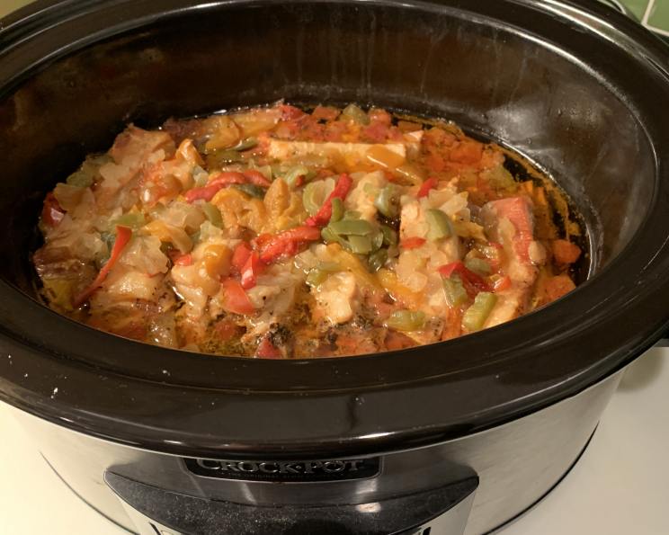 Crock Pot Veal and Peppers Recipe