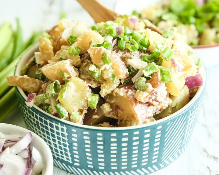Warm Potato Salad With Beer and Mustard Dressing Recipe