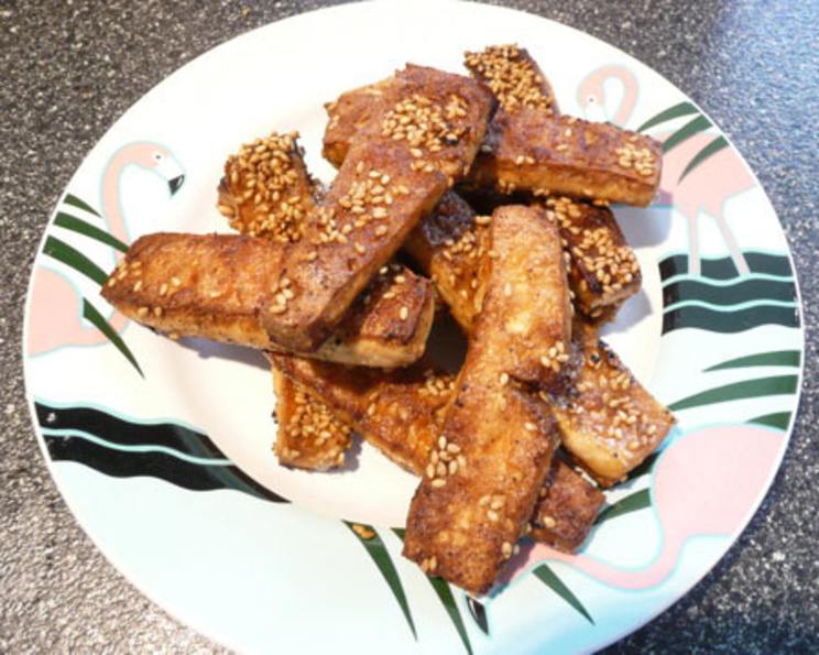 Tofu Sesame Snacks Recipe