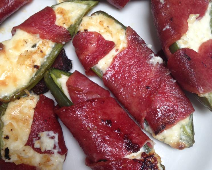 Turkey Bacon Wrapped Jalapeno Pepper Poppers Recipe