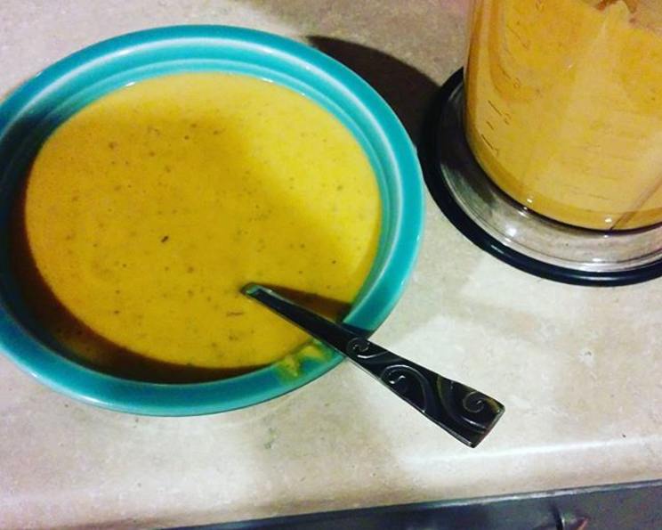 Butternut and Sour Cream Soup Recipe