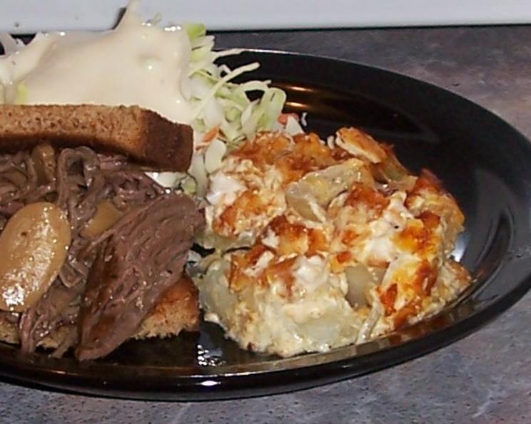 Easy Potato Onion Supreme Recipe