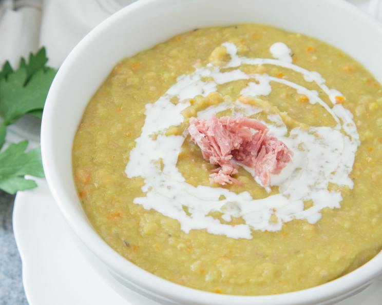Uncle Bill's Green Split Pea With Hambone Soup Recipe