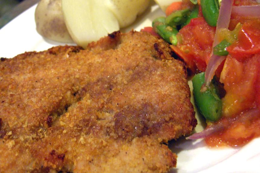 Breaded Pork Cutlets With Honey Dijon Mustard Recipe