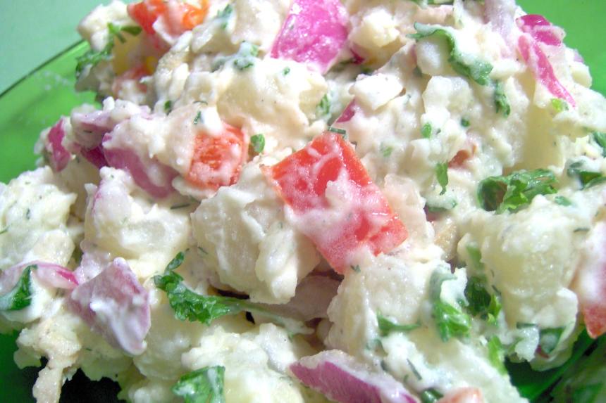 Dill and Green Olive Potato Salad Recipe - Food.com