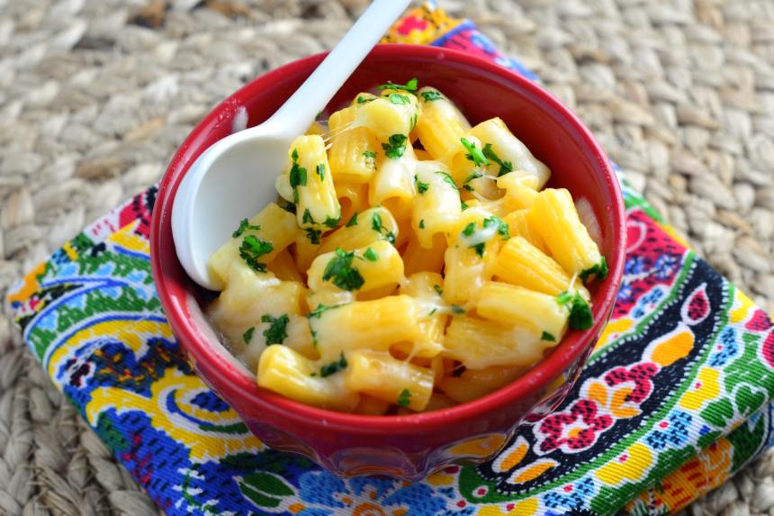 Four Cheese Macaroni Low Fat & Delicious! Recipe