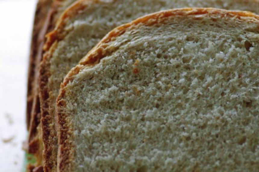 Bread Machine Whole Wheat Bread (Low Fat) Recipe