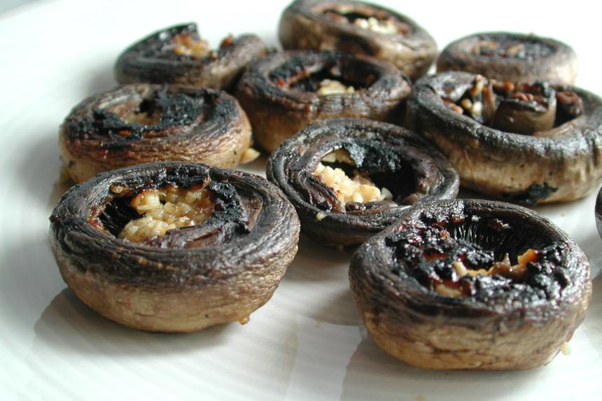 Quick BBQ Garlic Mushrooms Recipe