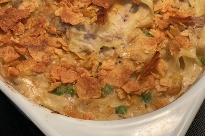 Potato Chip Tuna Noodle Casserole Recipe