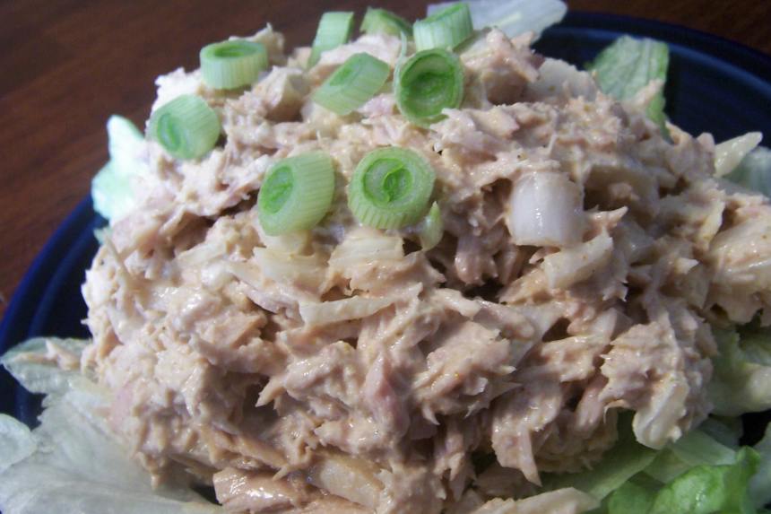 Curry Tuna Salad With Water Chestnuts Recipe