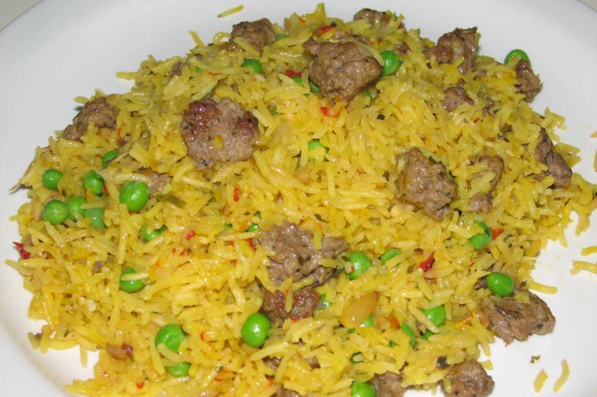 Rice Pilaf With Lamb Recipe