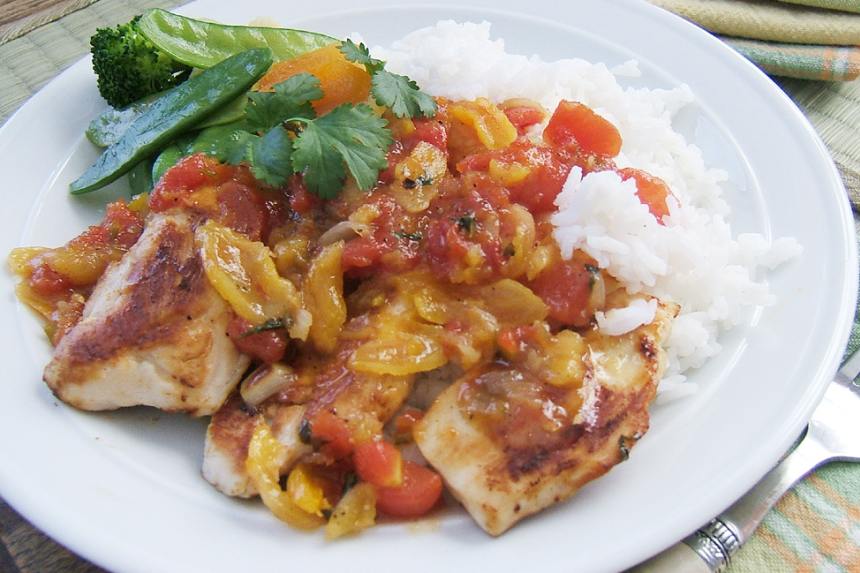 Chicken With Apricot Salsa Recipe