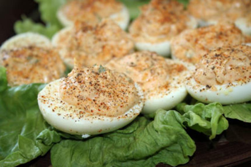 Bacon and Tomato Deviled Eggs Recipe