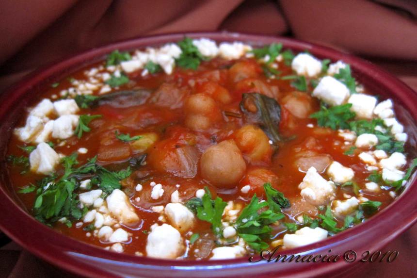 Greek Garbanzo Stew Recipe