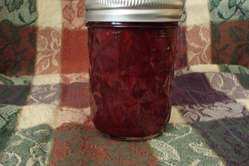 Tart Cherry Jam cooked Recipe