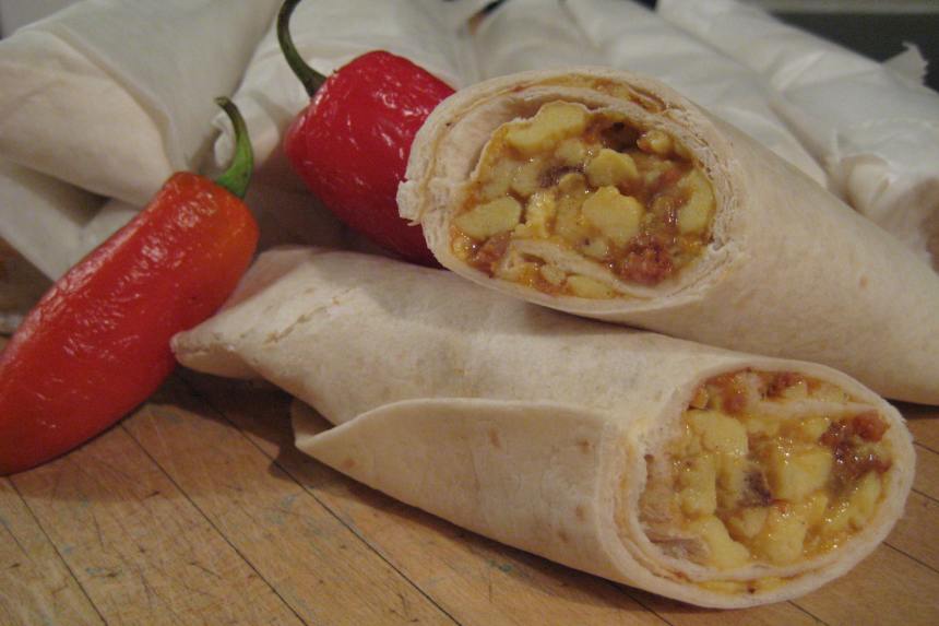 Chorizo and Egg Breakfast Burritos - OAMC Recipe - Food.com