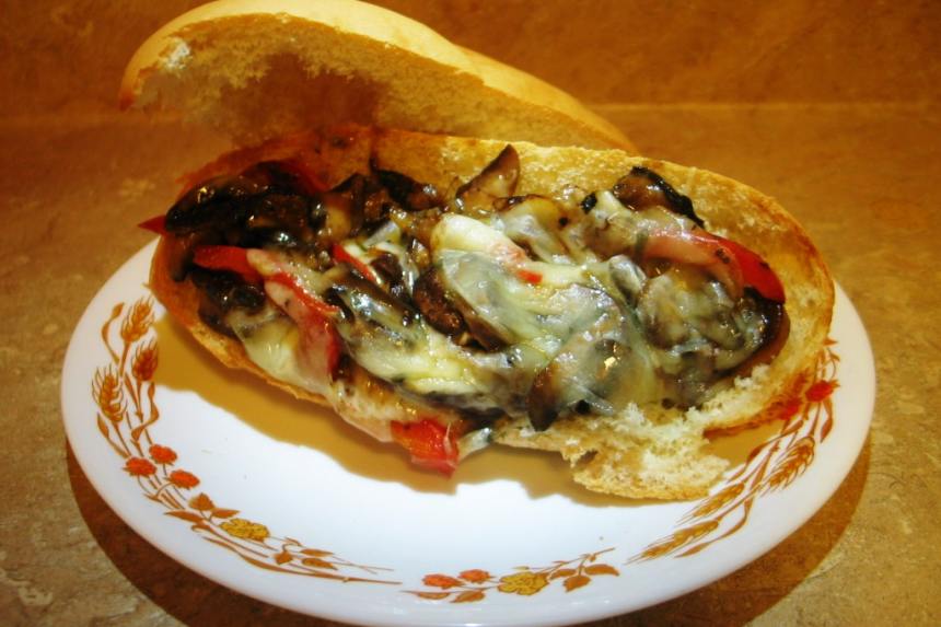 Portobello "philly Cheese Steak" Sandwich Recipe