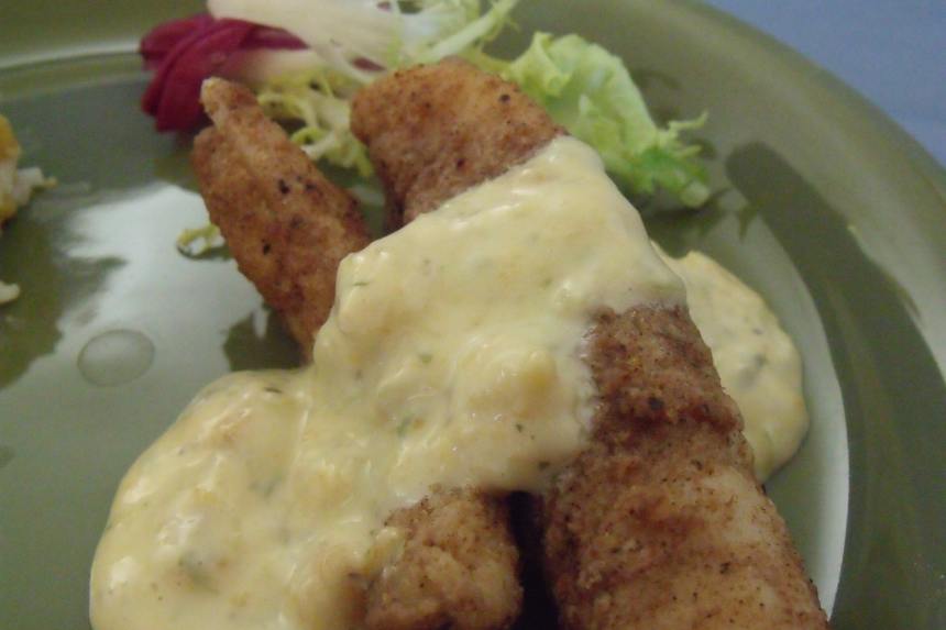 Jamaican Flounder With Mango Lime Sauce Recipe