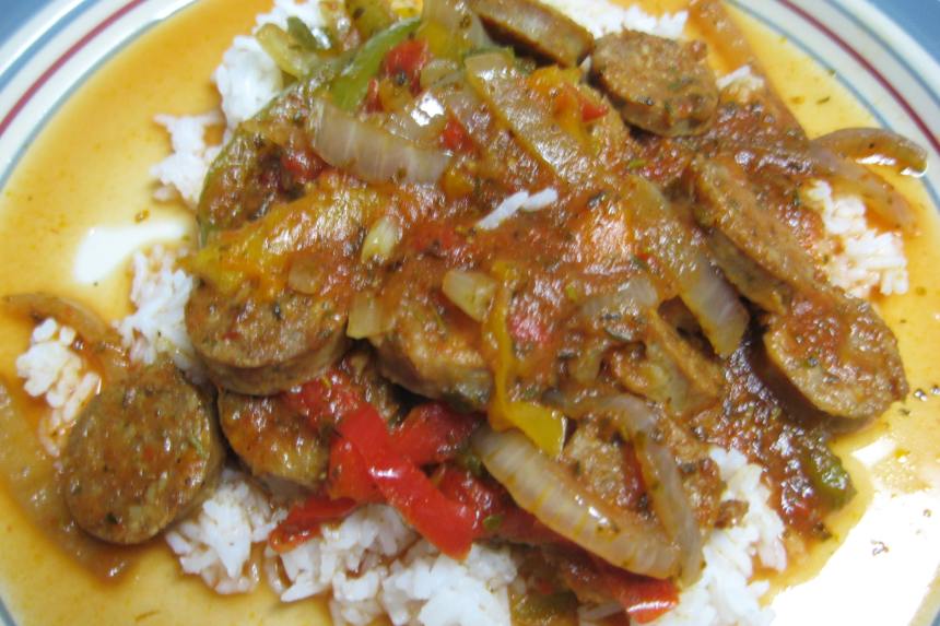 Sausage & Peppers Slow Cooked Recipe