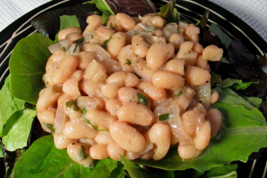 Hot White Bean Salad Recipe