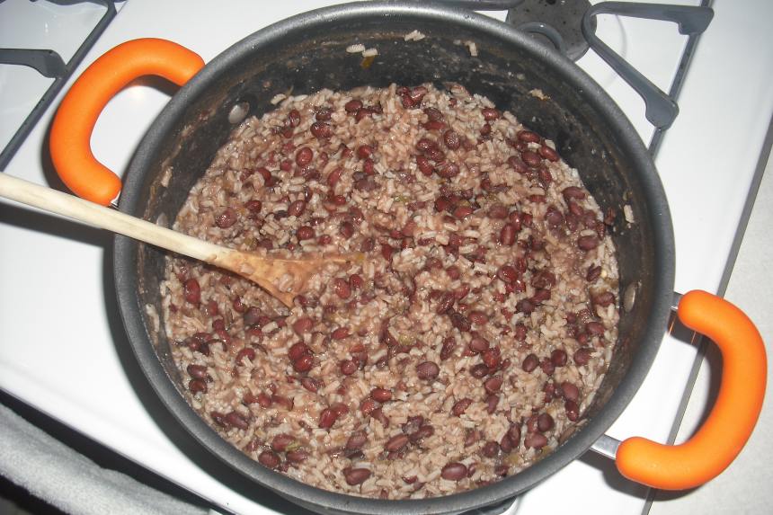 Sweet Chilean Lime Laced Black Beans & Rice Crock Pot Recipe