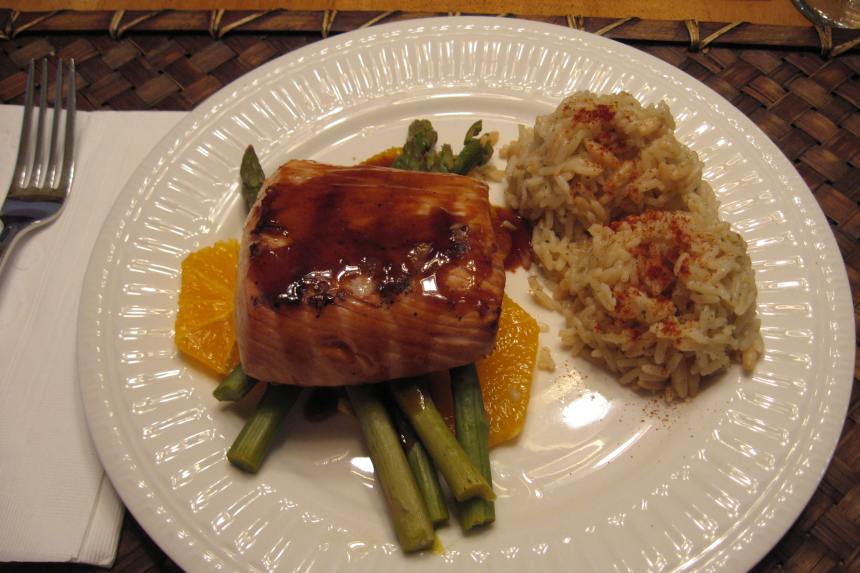 Grilled Mahi Mahi and Orange Ginger Sauce Recipe
