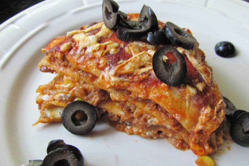 Vegan Enchilada Pie Recipe