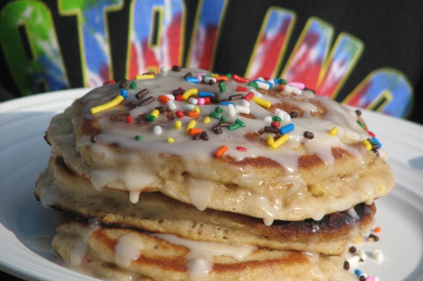 Birthday Cake Pancakes Recipe Food