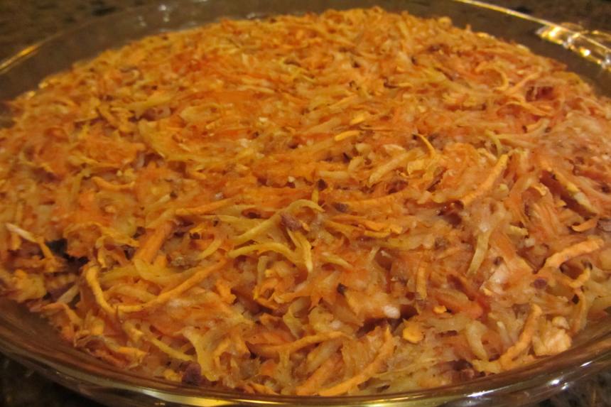 potato carrot kugel Recipe