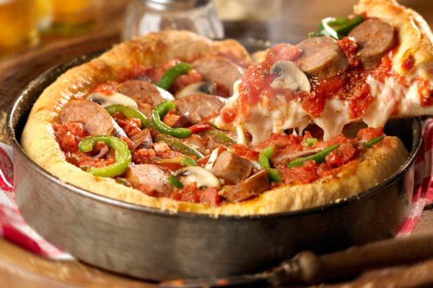 Italian Sausage Deep Dish Pizza Recipe