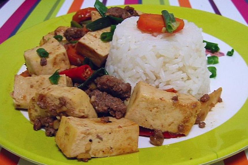 Hot and Spicy Tofu and Beef Recipe - Food.com