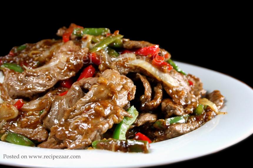 Beef With Oyster Sauce Recipe