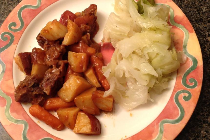 Beef Shank Stew a La Crock Pot Recipe