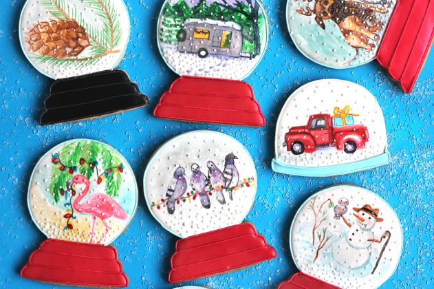 How to Make Snow Globe Cookies