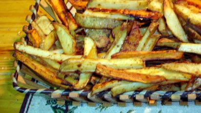 Oven Baked French Fries Recipe Genius Kitchen