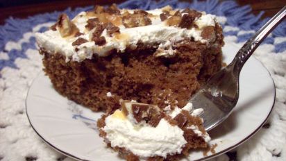 candy bar cake recipe