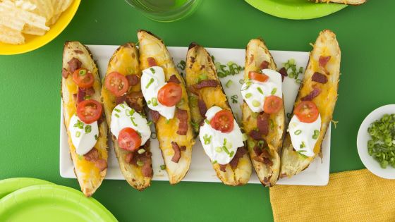 Grilled Potato Skins