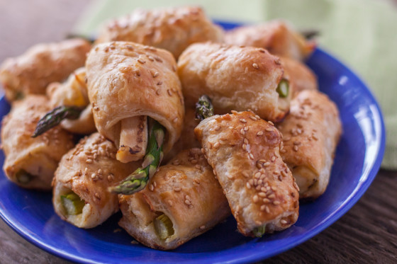 Chicken & Asparagus Rolls