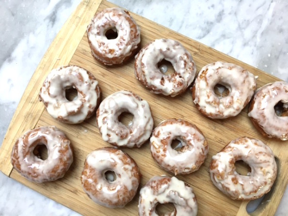 Bourbon Apple Cider Donuts