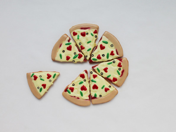 How to Make Pizza Slice Cookies