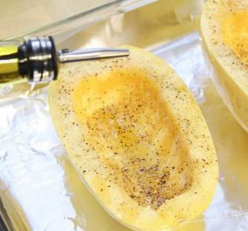 How to Bake Spaghetti Squash