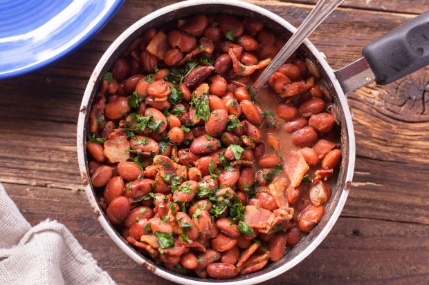 simple canned pinto beans recipe