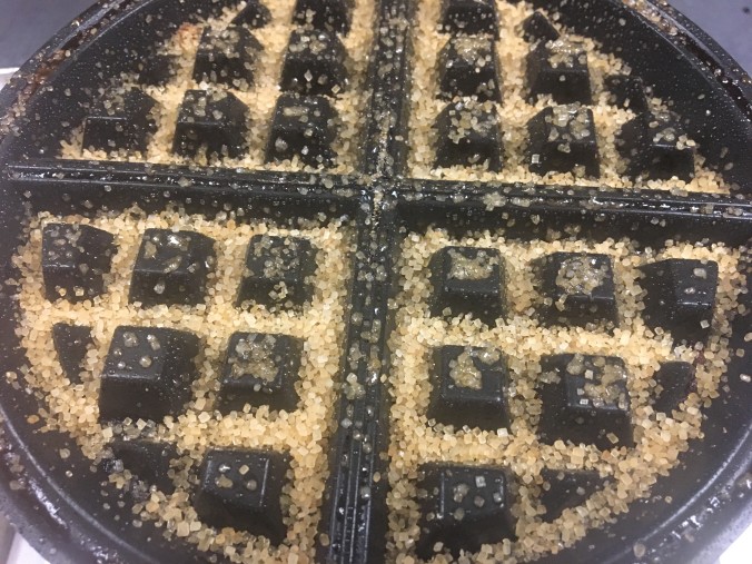 Creme Brulee Waffles
