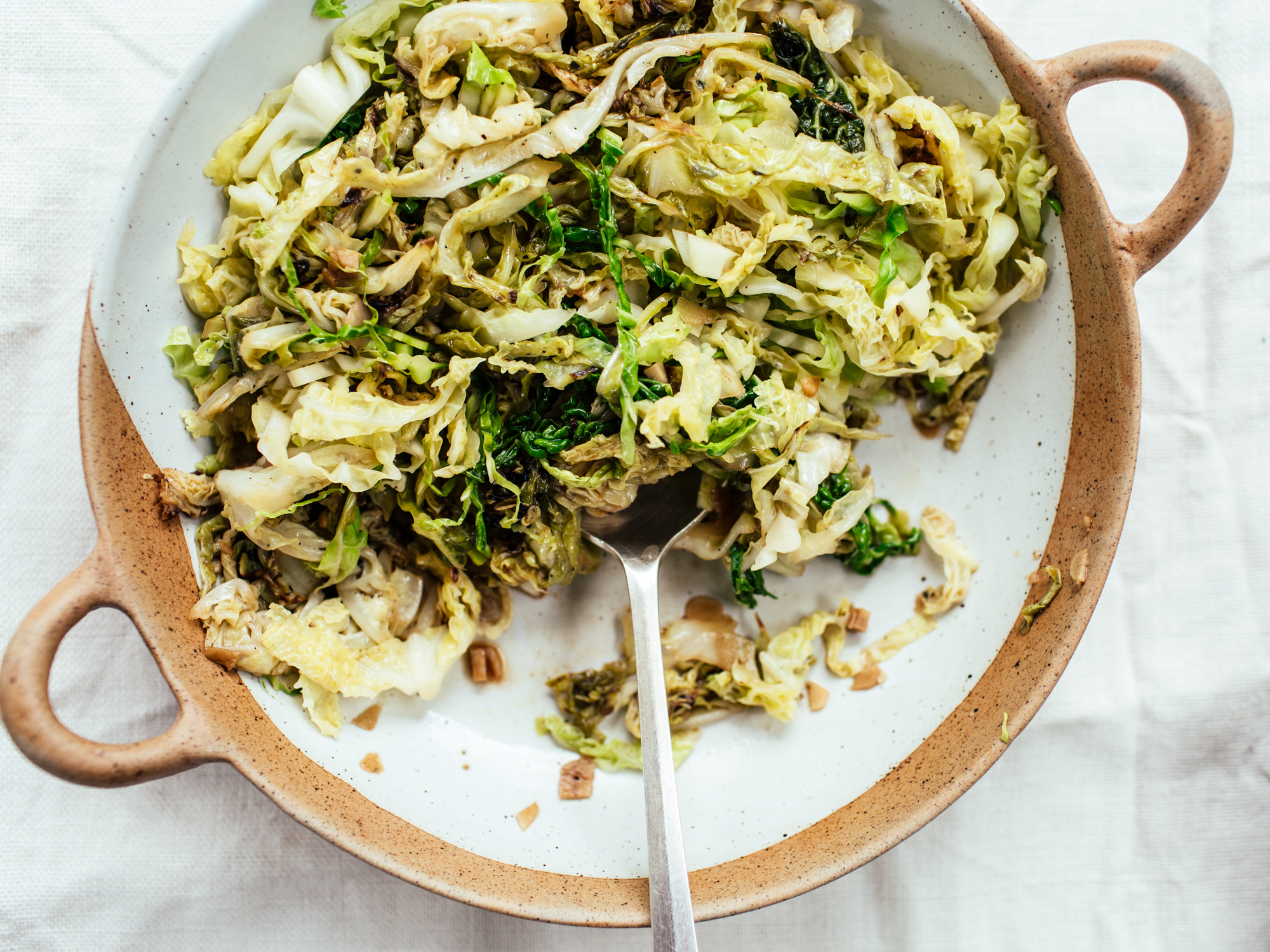 sweet & tangy cabbage