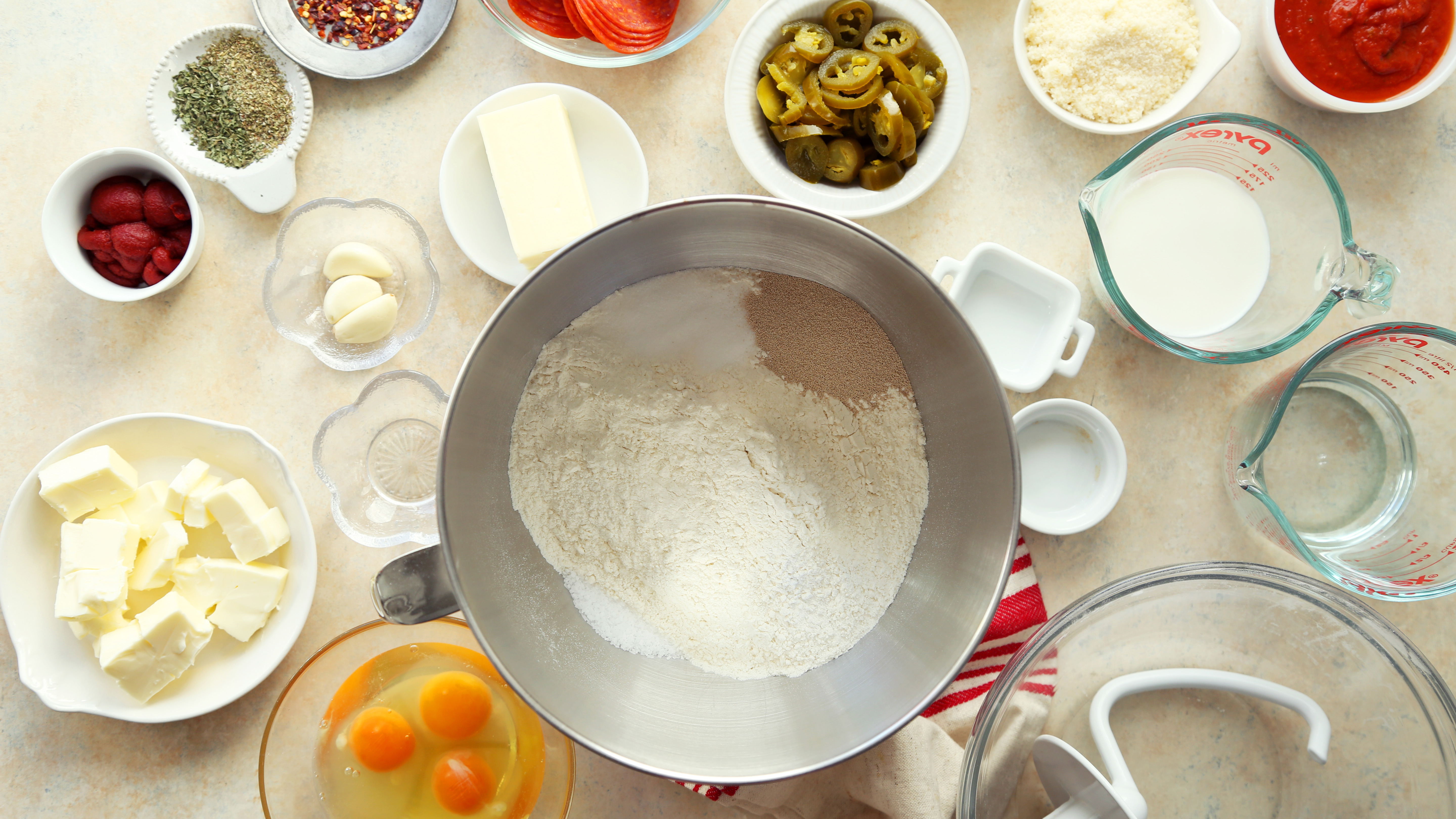 Start with Dry Ingredients