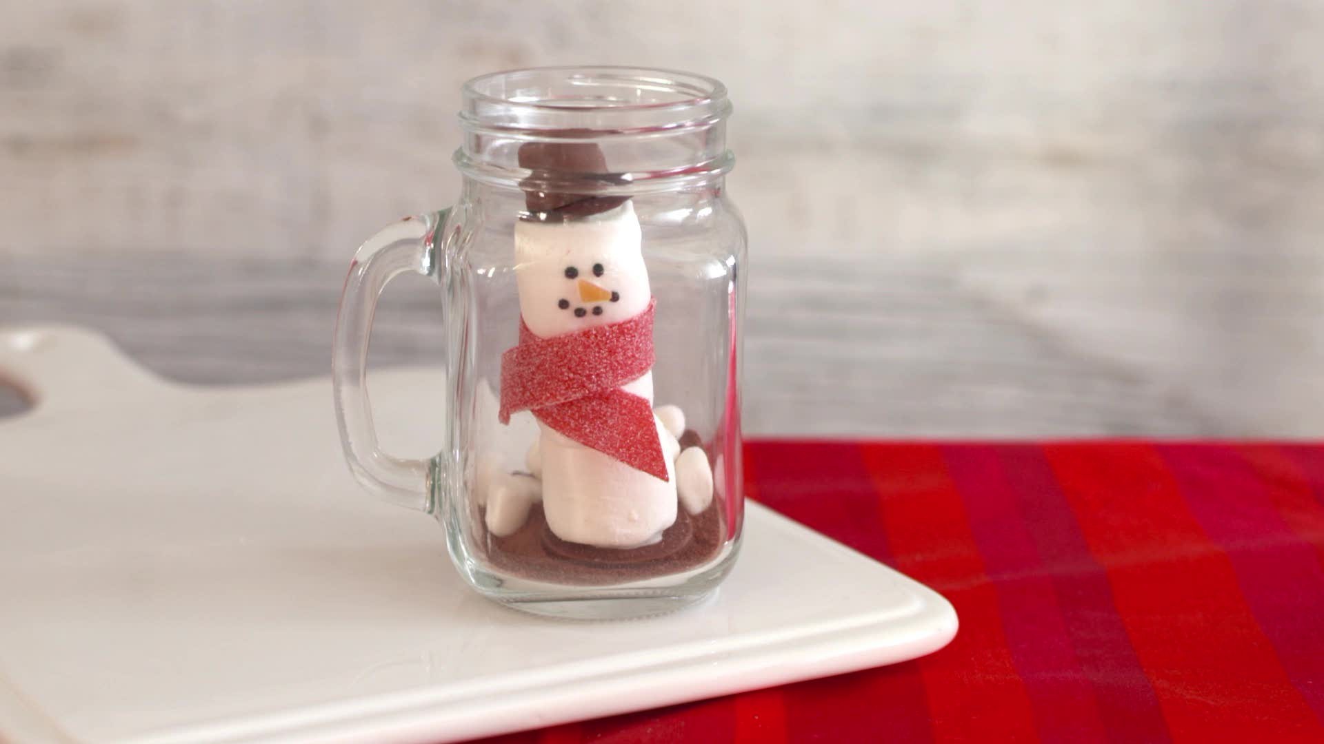 Marshmallow Snow Globes