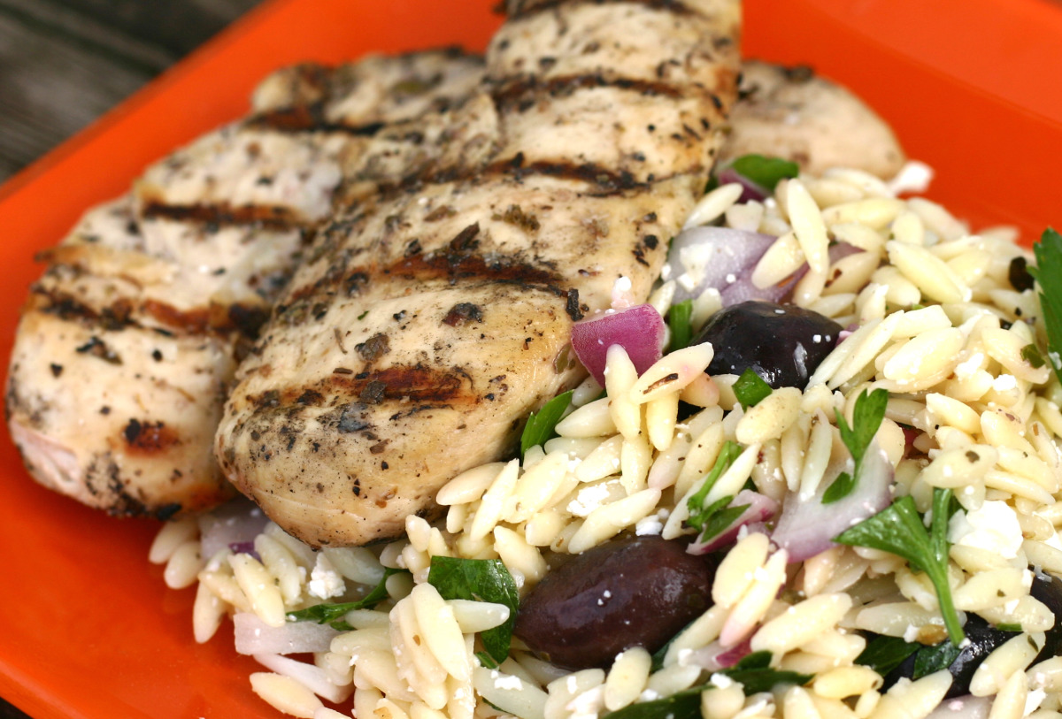 Greek Chicken Recipe from Food Network Summer Grills