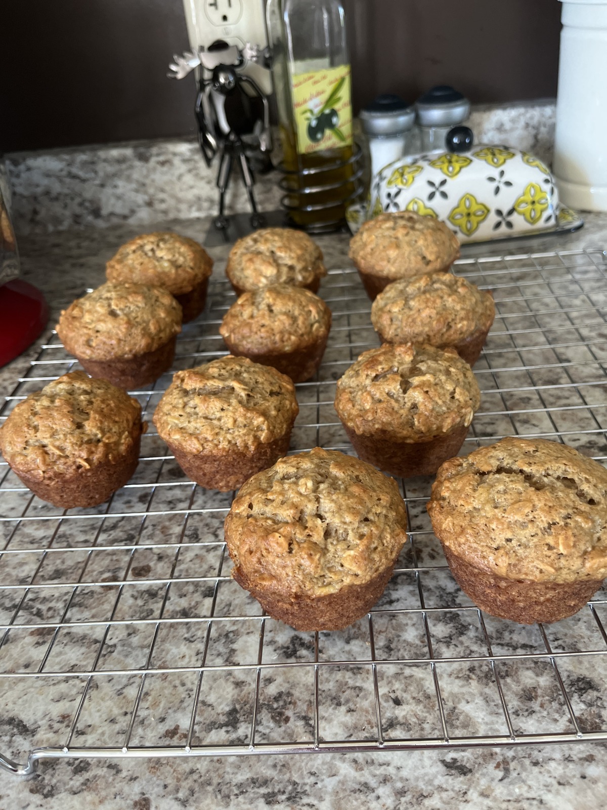 Banana Oatmeal Muffins